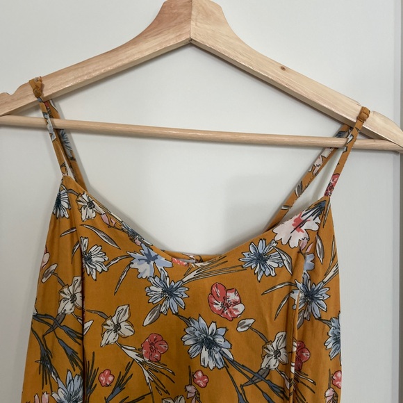 Love, Fire Floral Maxi Dress, Yellow Size Medium - Picture 7 of 9